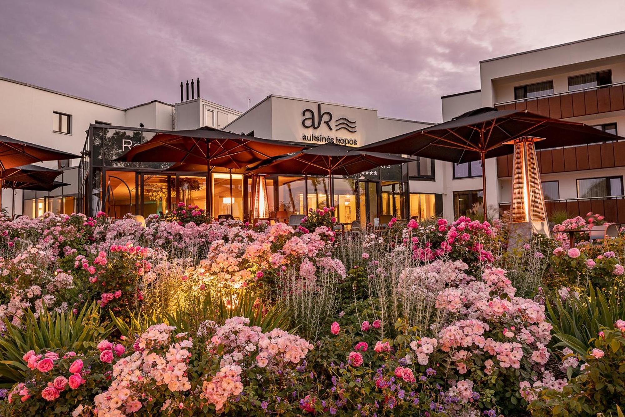 Auksines Kopos Hotel Sventoji Exterior photo