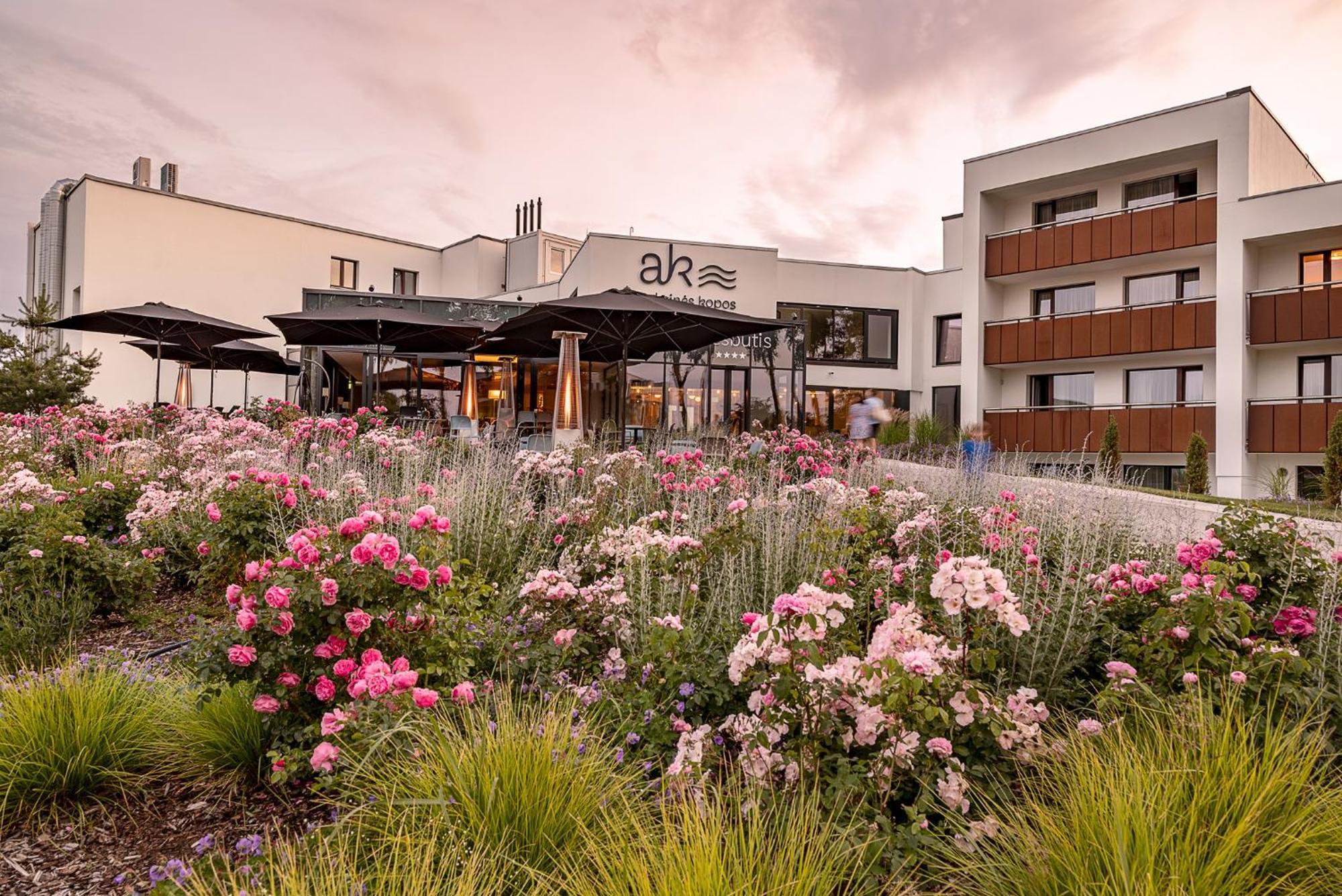 Auksines Kopos Hotel Sventoji Exterior photo